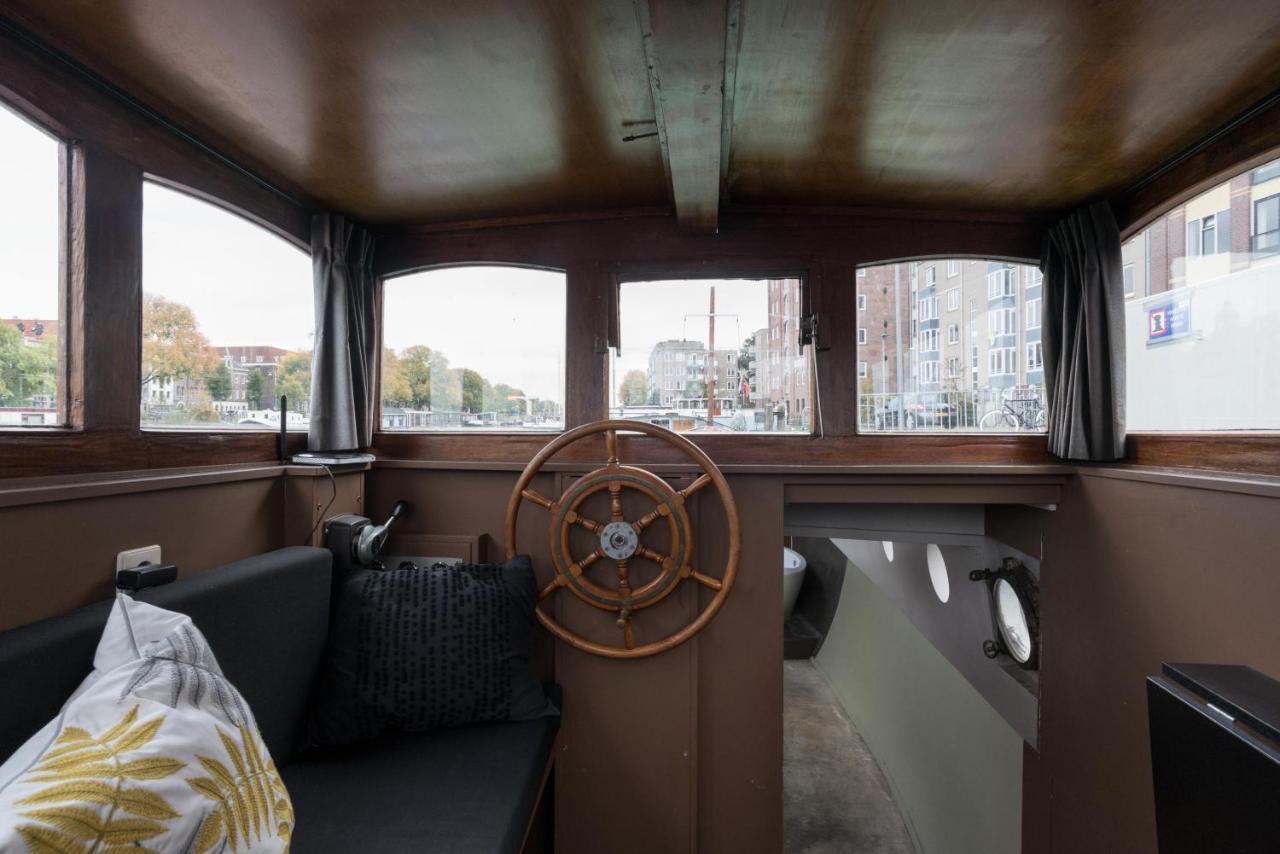 Luxury Historic Boat Amsterdam Hotel Exterior foto